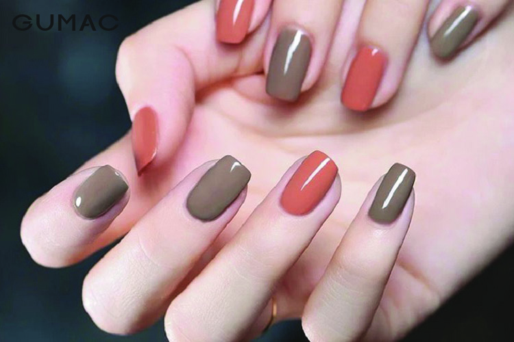 Nail hoa móng dài vuông Nail hoa móng dài vuông