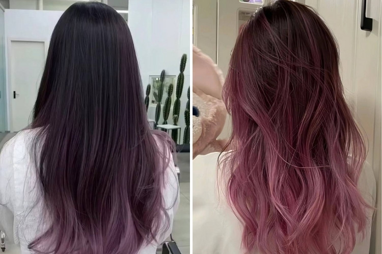 da den nhuom duoi toc ombre an tuong