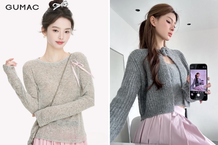 Màu pastel phối với xám Màu pastel phối với xám