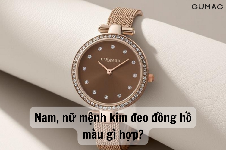 Đồng hồ hợp mệnh Kim dong ho hop menh kim