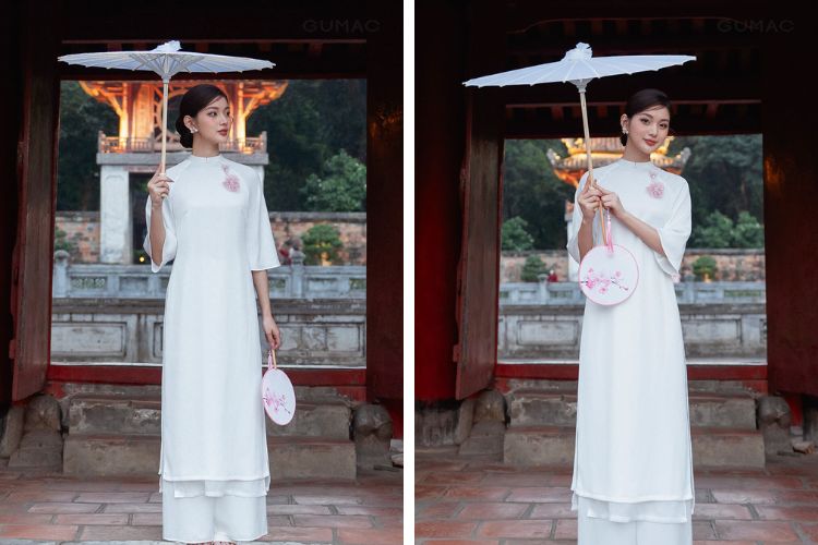 Áo dài cách tân sang trọng Áo dài cách tân sang trọng
