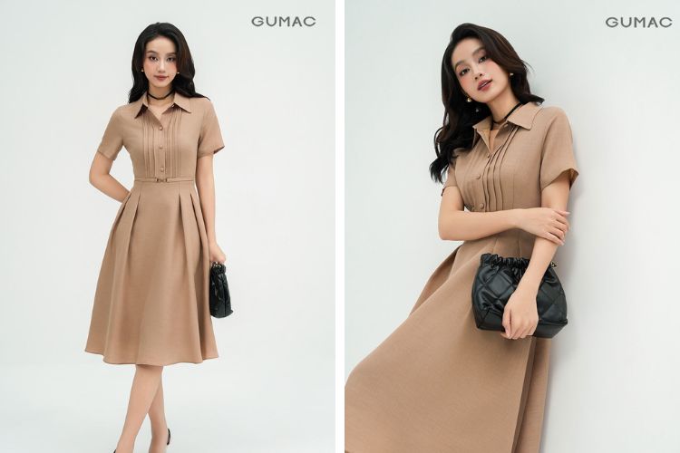 Váy đầm sơ mi Váy đầm sơ mi