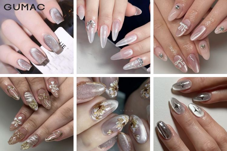 nail thach mat meo anh trang hot trend tiktok
