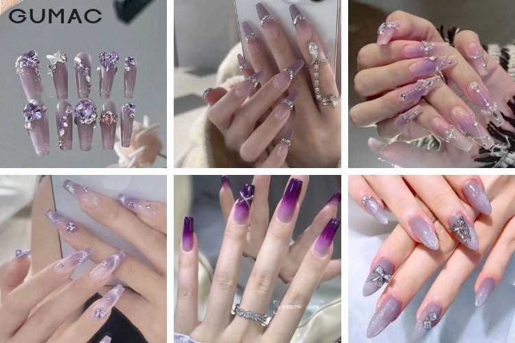 nail thach tim hot trend