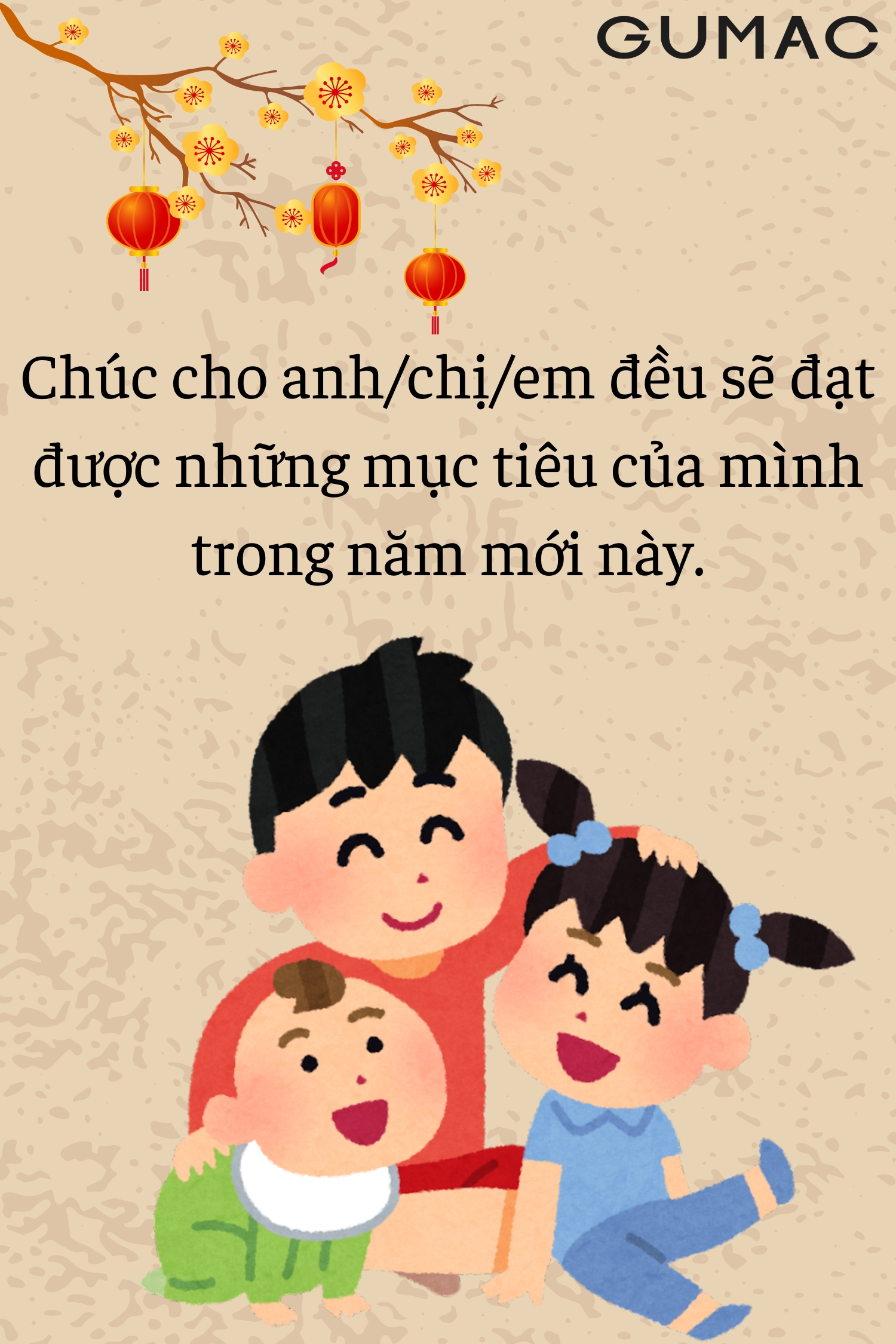 Cac cau chuc tet y nghia cho anh chi em trong nha