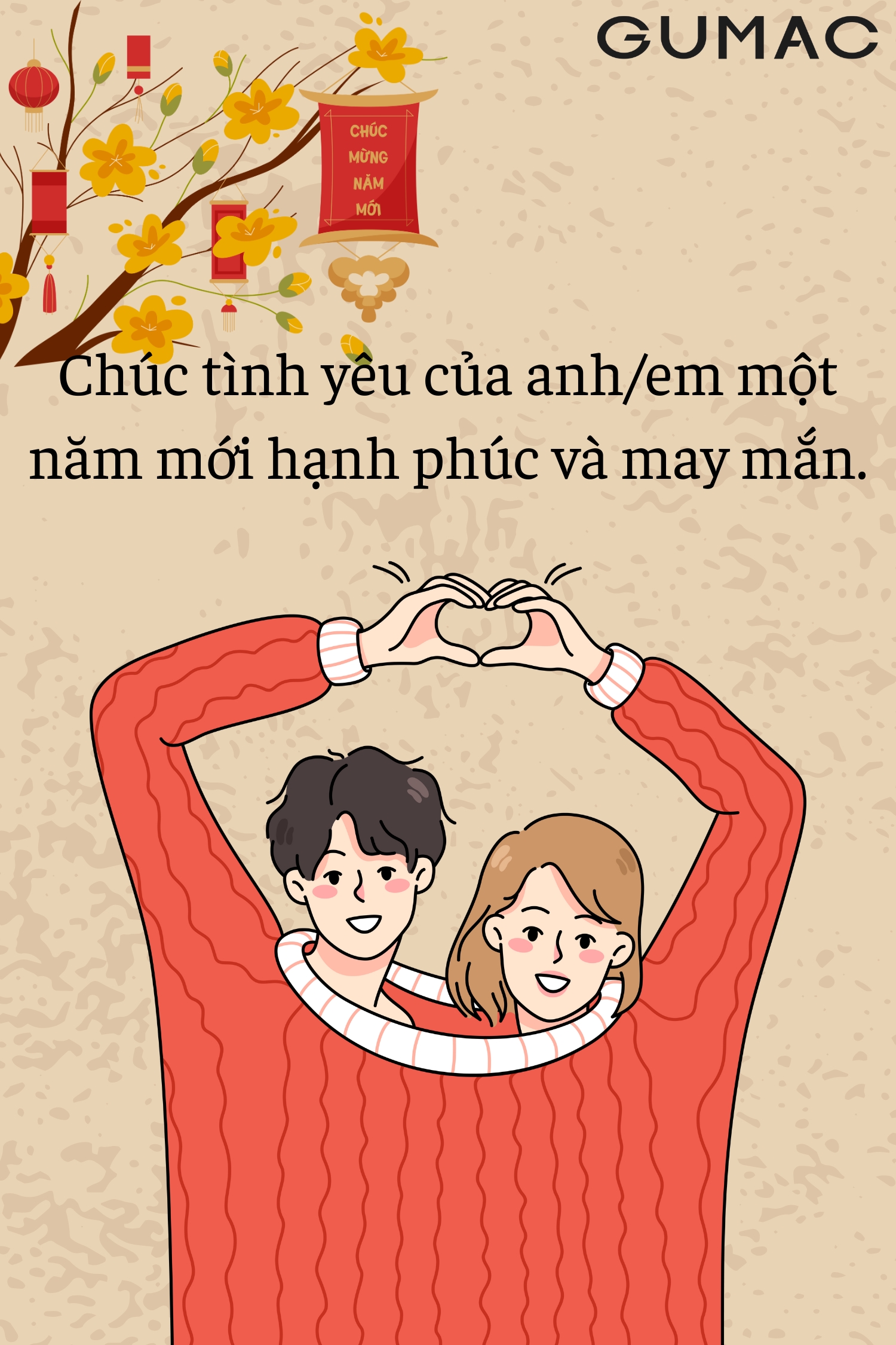 nhung loi chuc tet y nghia cho cac cap doi