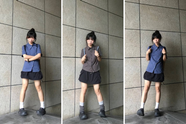 outfit thời trang cho học sinh nữ cấp 3