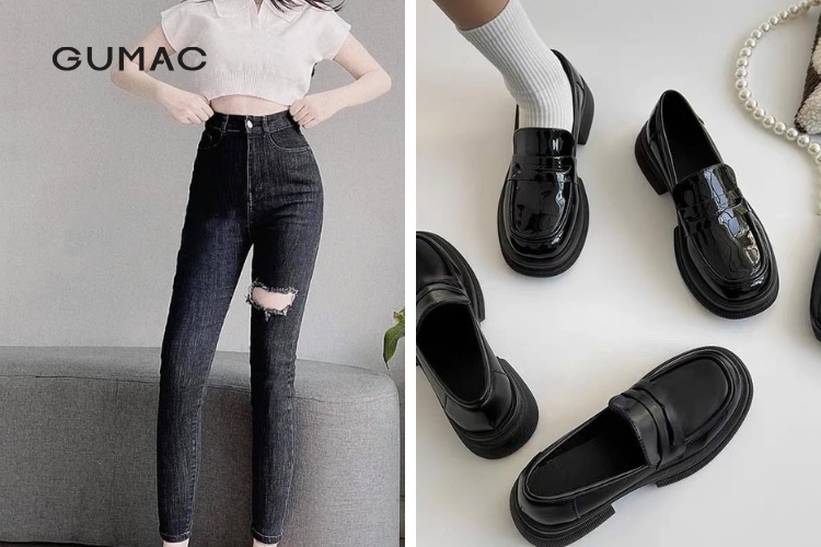 Giày Loafer ấn tượng Giay Loafer an tuong se la outfit ca tinh cung quan jean den