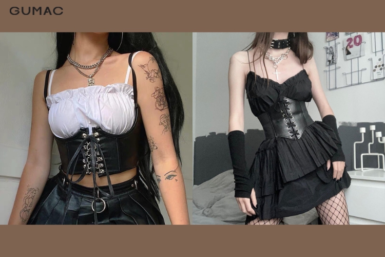 Corset thắt dây Corset thắt dây