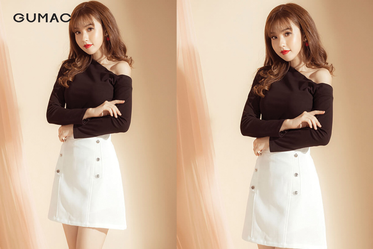 Áo trễ vai cho người đầy đặn Áo trễ vai cho người đầy đặn