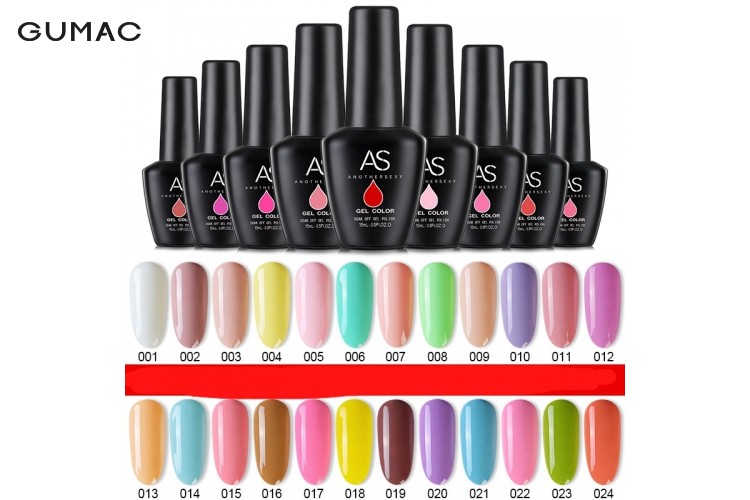 Bảng màu sơn gel AS Bảng màu sơn gel AS