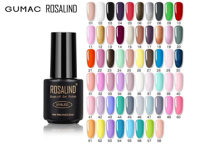 Bảng màu sơn gel Rosalind Bảng màu sơn gel Rosalind