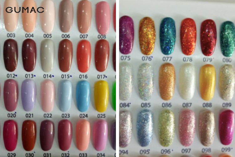 Bảng màu sơn gel Veratti Bảng màu sơn gel Veratti