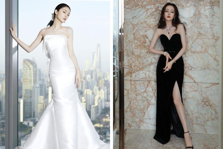 các mẫu đầm nhung cúp ngực sang trọng các mẫu đầm nhung cúp ngực sang trọng
