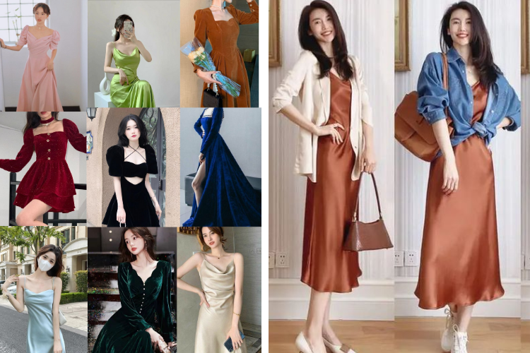 các mẫu đầm nhung đẹp vfa sang trọng các mẫu đầm nhung đẹp vfa sang trọng