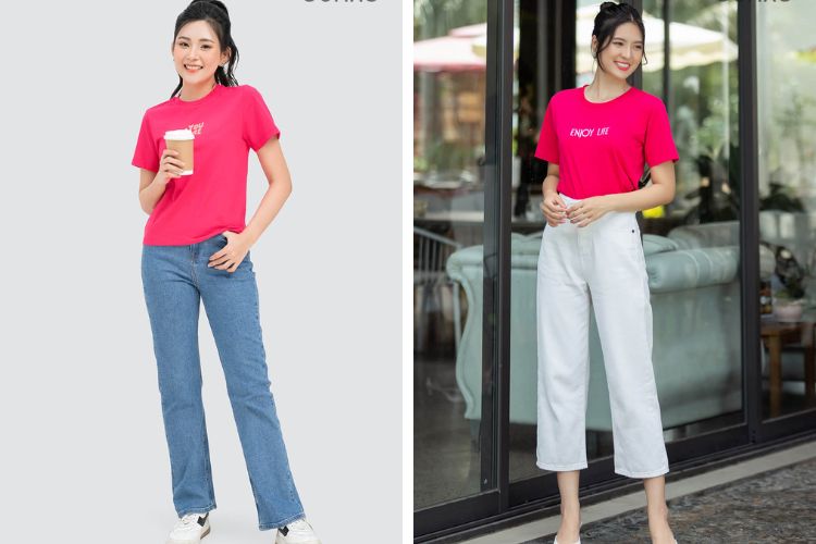 Các loại quần jean Các loại quần jean
