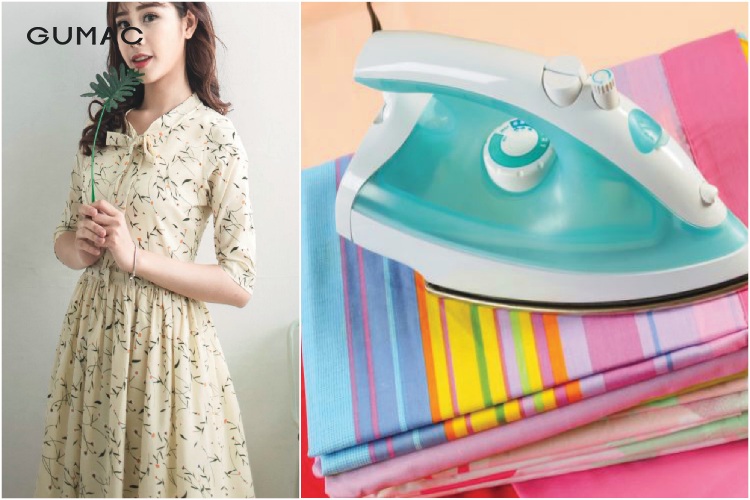 Nên ủi (là) váy trước khi gấp Nên ủi (là) váy trước khi gấp