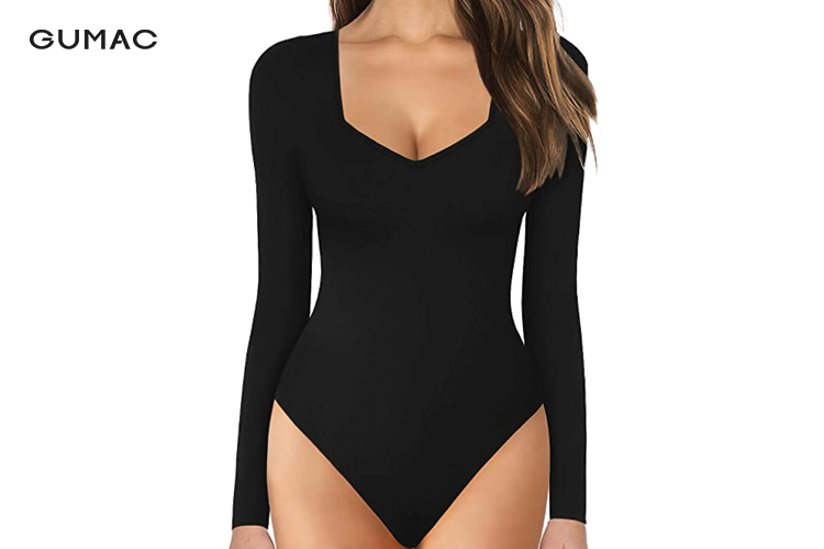 Kiểu bodysuit dài tay Kiểu bodysuit dài tay