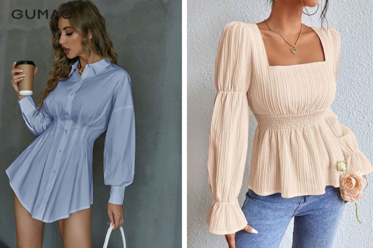 Áo peplum cho vòng ba đầy đặn Áo peplum cho vòng ba đầy đặn