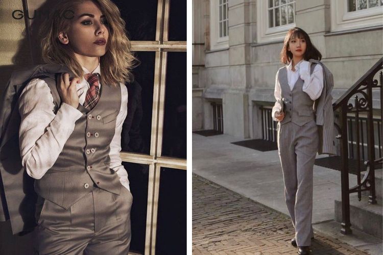 Bộ suit vest Bộ suit vest