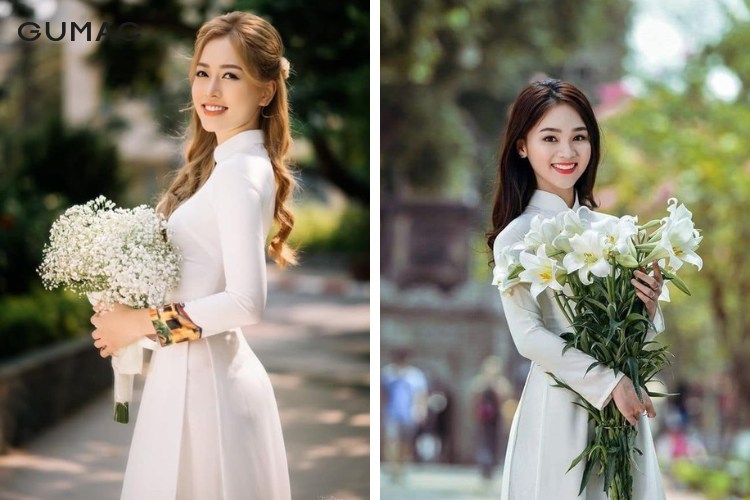 Tạo dáng chụp ảnh với hoa và lá Tạo dáng chụp ảnh với hoa và lá
