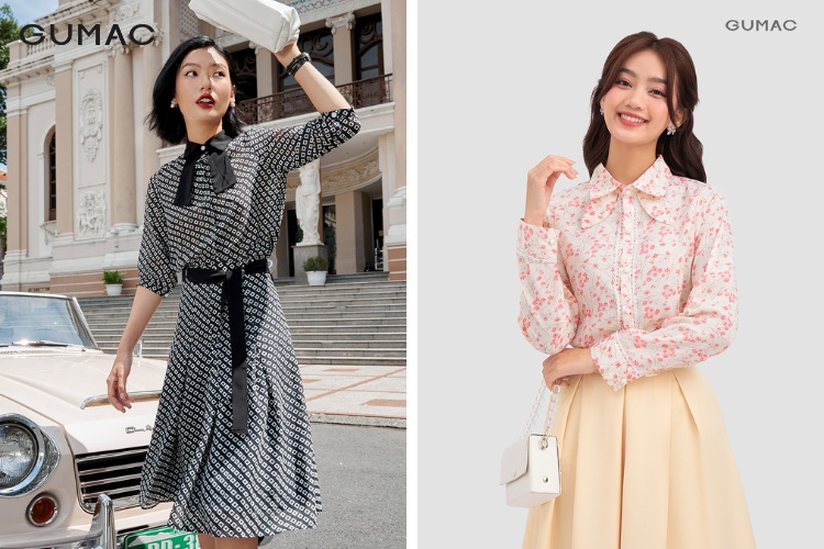 Cổ áo sơ mi nữ phù hợp cho người mặt tròn,vuông Cổ áo sơ mi nữ phù hợp cho người mặt tròn,vuông
