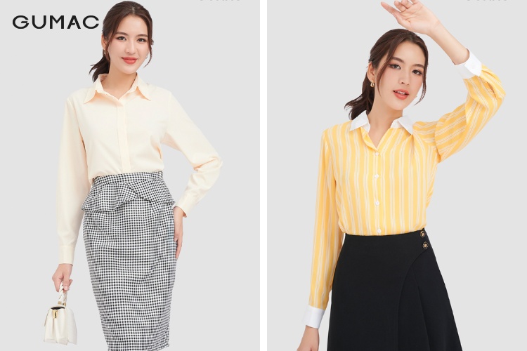 Chọn cổ áo sơ mi cho người có khuôn mặt trái xoan Chọn cổ áo sơ mi cho người có khuôn mặt trái xoan