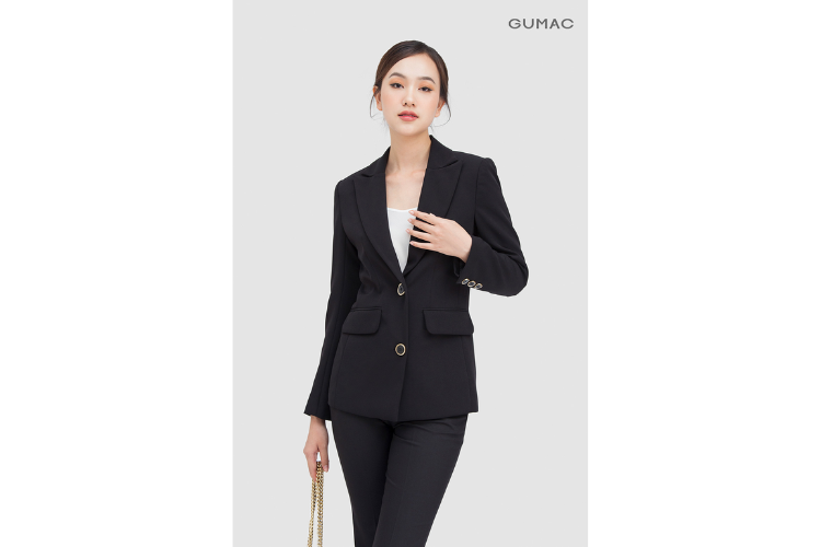 Mix áo blazer với quần tây sang trọng mix ao blazer voi quan tay sang trong