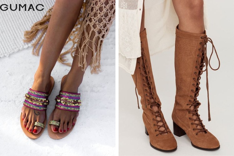 giay boots va sandal xo ngon
