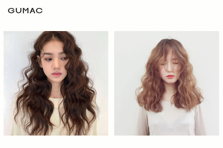 Tóc dài uốn xù đũa