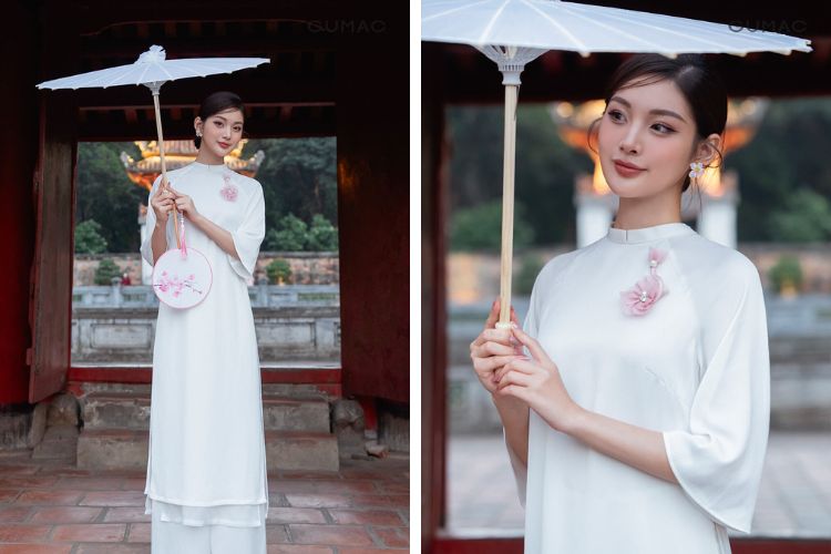 áo dài trơn trẻ trung áo dài trơn trẻ trung