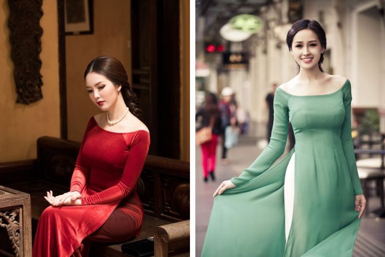 áo dài trơn màu xanh áo dài trơn màu xanh
