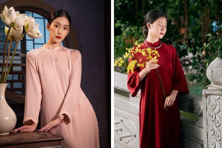 áo dài trơn áo dài trơn