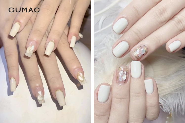 Kiểu móng khảm xà cừ thời thượng Kiểu móng khảm xà cừ thời thượng