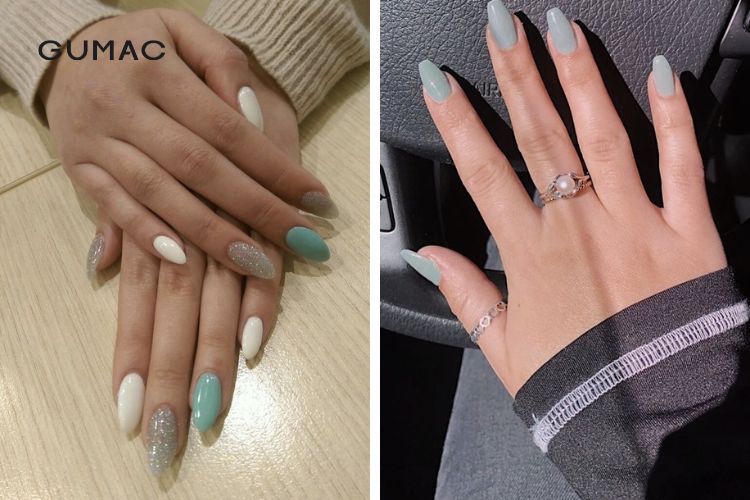 Màu nail xanh bạc hà cho da nâu ấn tượng mau-nail-xanh-bac-ha-cho-da-nau-an-tuong