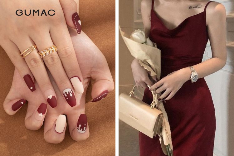 Chọn sơn móng tay màu gì hợp với đồ màu đỏ Chọn sơn móng tay màu gì hợp với đồ màu đỏ
