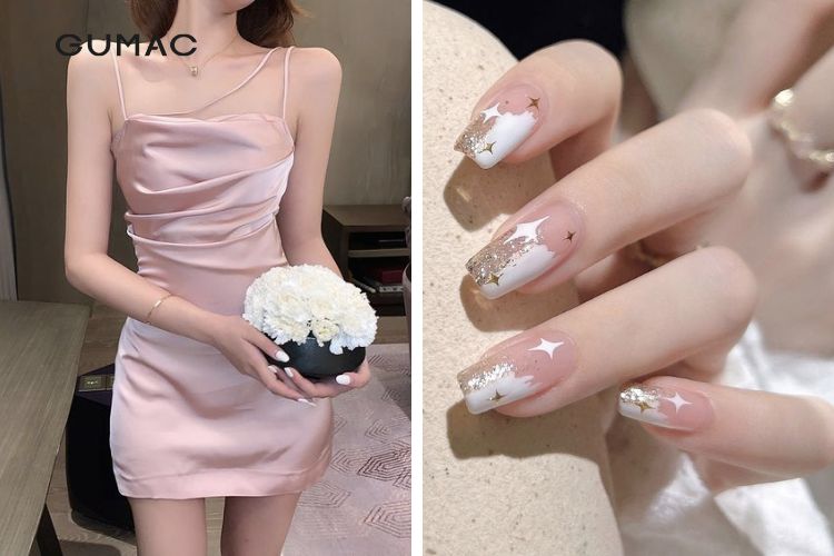 Màu sơn móng tay nào hợp với trang phục hồng Màu sơn móng tay nào hợp với trang phục hồng