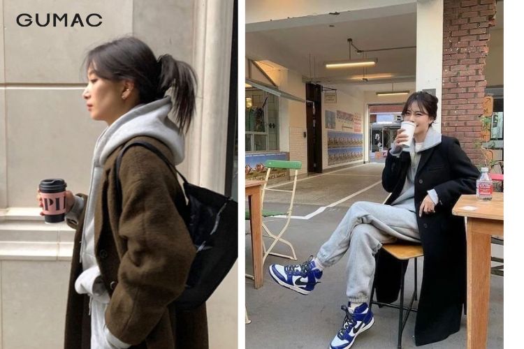 Phối với áo hoodie Phối với áo hoodie