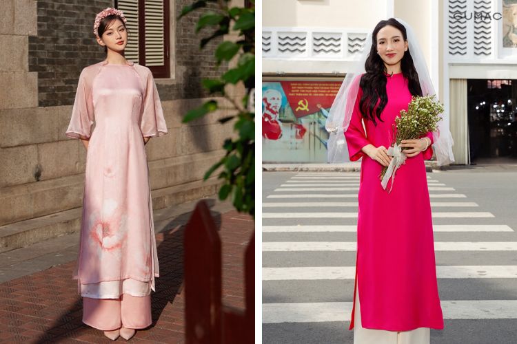 Diện trang phục có sắc xuân tươi tắn Diện trang phục có sắc xuân tươi tắn