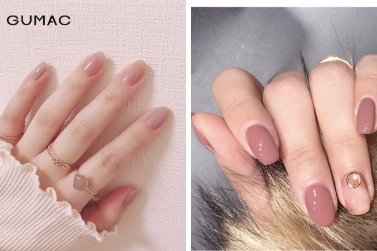 Các kiểu nail màu hồng đất nhạt nhẹ nhàng Các kiểu nail màu hồng đất nhạt nhẹ nhàng