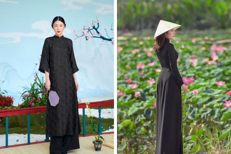 ý nghĩa của áo dài màu đen ý nghĩa của áo dài màu đen