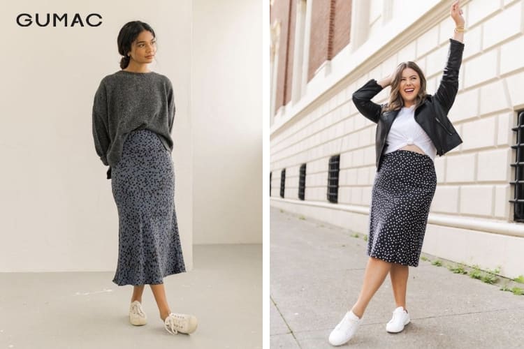 Cách phối đồ cho người hơi mập cùng váy maxi Cách phối đồ cho người hơi mập cùng váy maxi