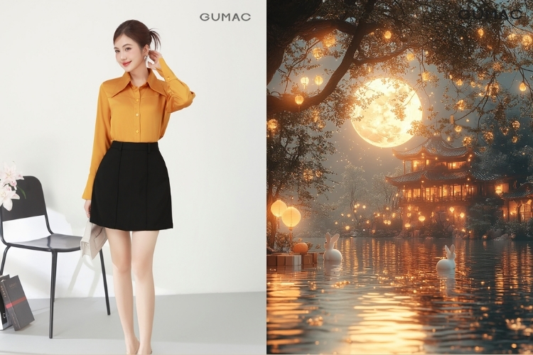 Phối đồ đầm váy xinh đi chơi trung thu Phối đồ đầm váy xinh đi chơi trung thu