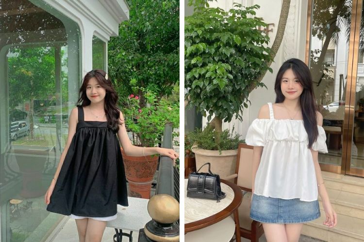 chân váy ngắn phối với áo gì chân váy ngắn phối với áo gì