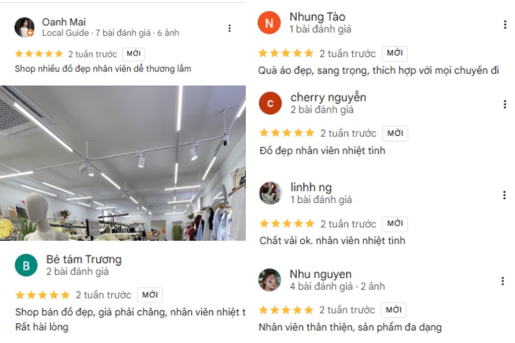 feedback cua khach hang da mua sam tai shop quan ao gumac vo van ngan thu duc