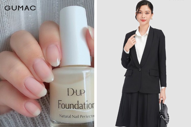 Gợi ý mẫu nail trong và trang phục mặc kèm cho mẹ bầu Gợi ý mẫu nail trong và trang phục mặc kèm cho mẹ bầu