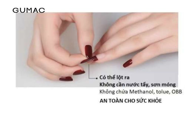 Hướng dẫn cách sử dụng sơn nail lột an toàn tiện lợi Hướng dẫn cách sử dụng sơn nail lột an toàn tiện lợi
