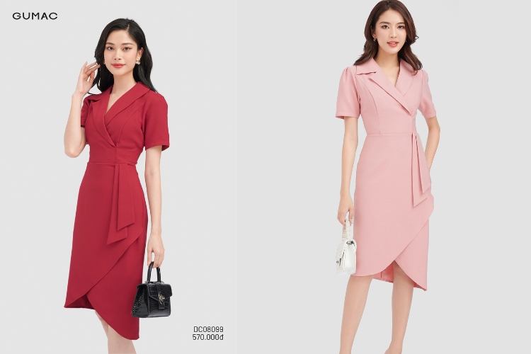 Quần áo màu xanh lá cây, đỏ, hồng, cam, tím