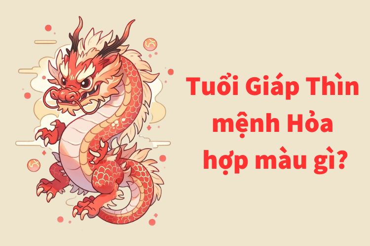 tuoi giap thin 1964 menh hoa hop mau gi