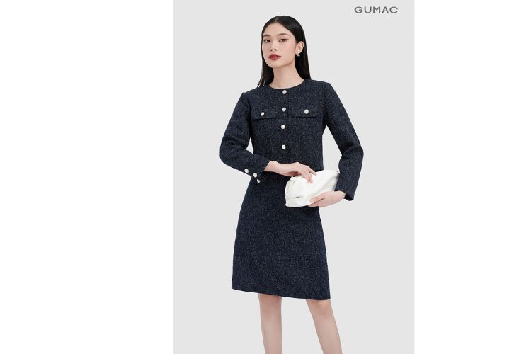 Vải Tweed sang chảnh may vest cho nữ Vải Tweed sang chảnh may vest cho nữ